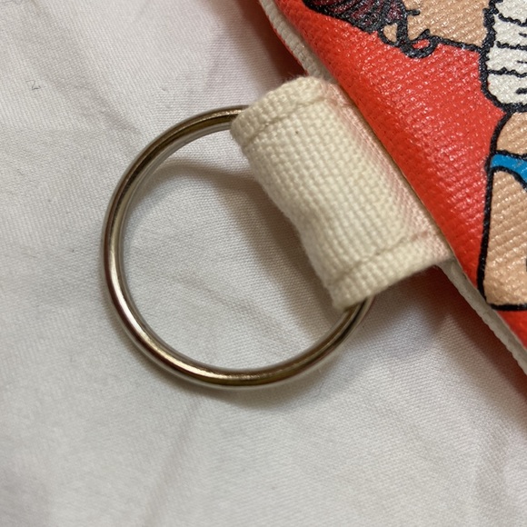 Women’s Seattle Lou Graham colorful makeup/clutch cotton case/bag. One size. - Picture 5 of 8